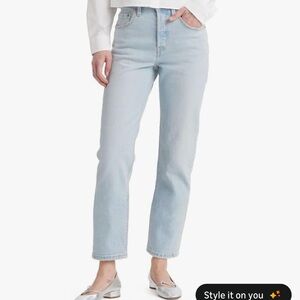 Levi 501 Crop Jeans